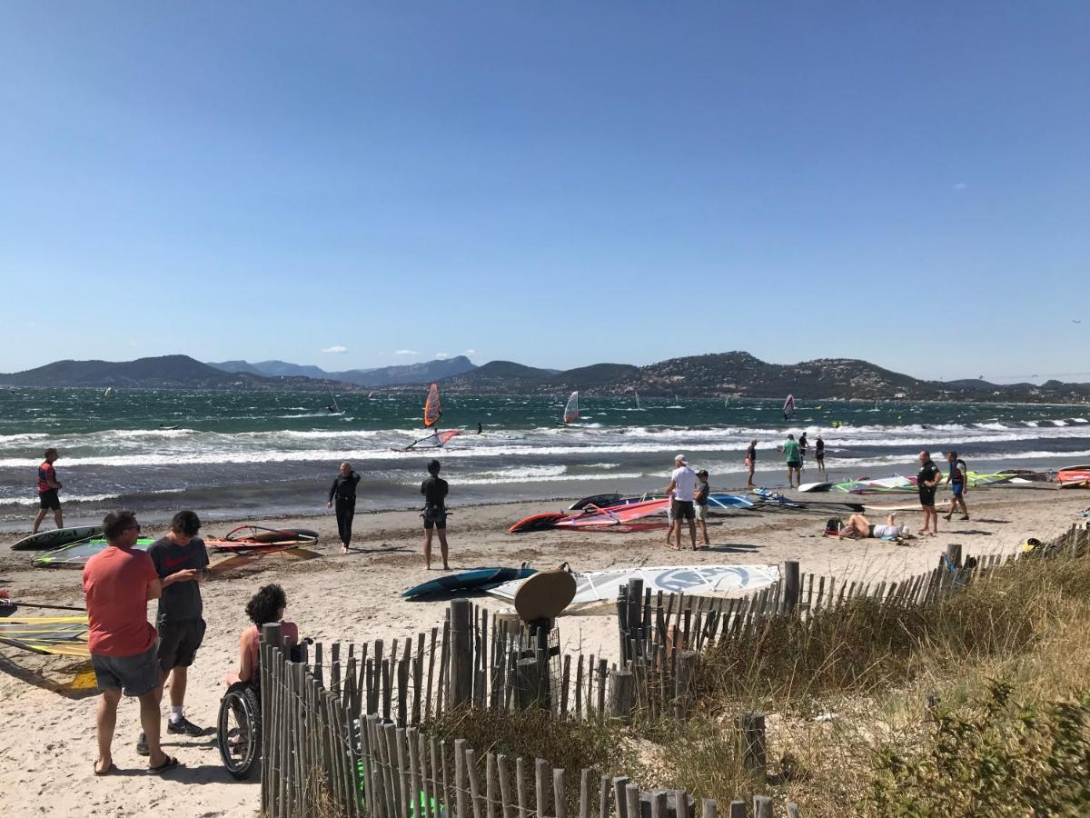 Badine Beach 5P Plage Piscine Balneo Clim Jardin Exotique 耶尔 外观 照片