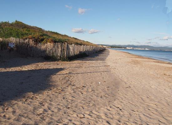 Badine Beach 5P Plage Piscine Balneo Clim Jardin Exotique 耶尔 外观 照片