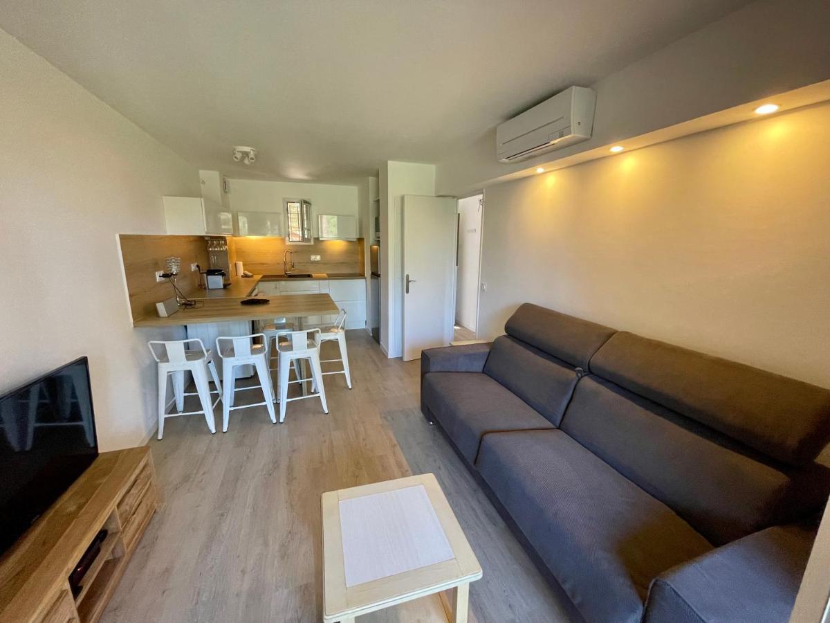 Badine Beach 5P Plage Piscine Balneo Clim Jardin Exotique 耶尔 外观 照片