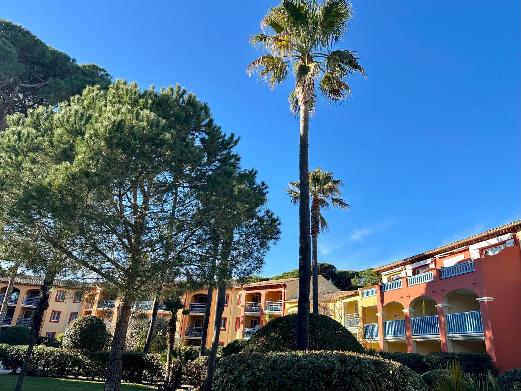 Badine Beach 5P Plage Piscine Balneo Clim Jardin Exotique 耶尔 外观 照片